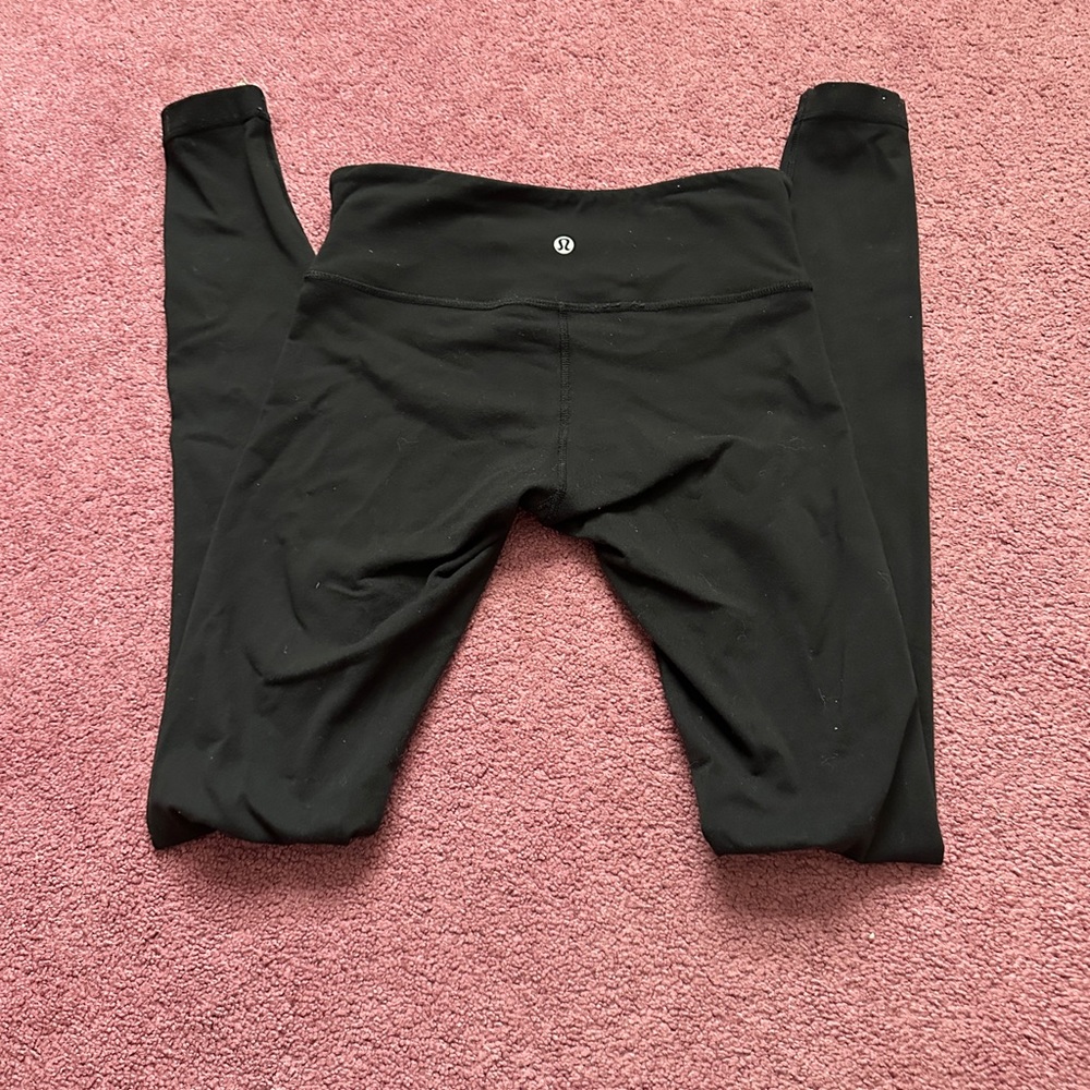 Vintage Lululemon low waisted leggings black
